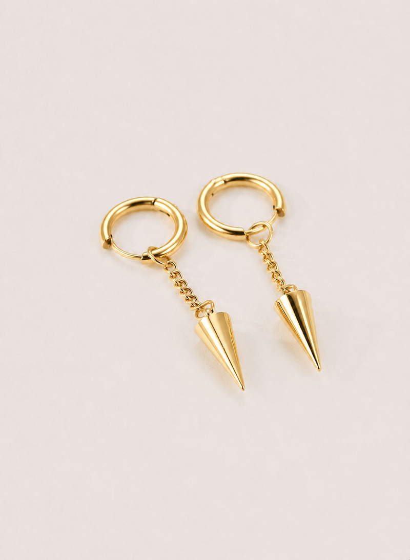 Spira Earrings in Gold