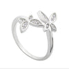 Butterfly Crystal Ring