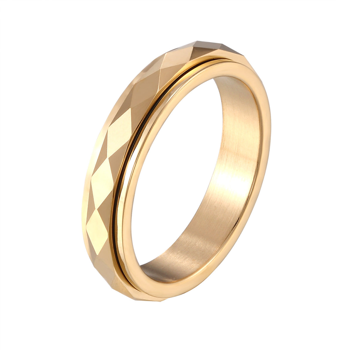 Floral Spinner Ring