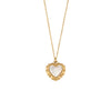 Shell Heart Pendant Necklace