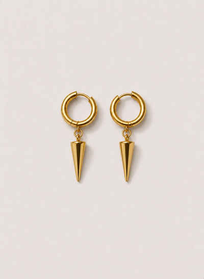 Arc Earrings in Gold