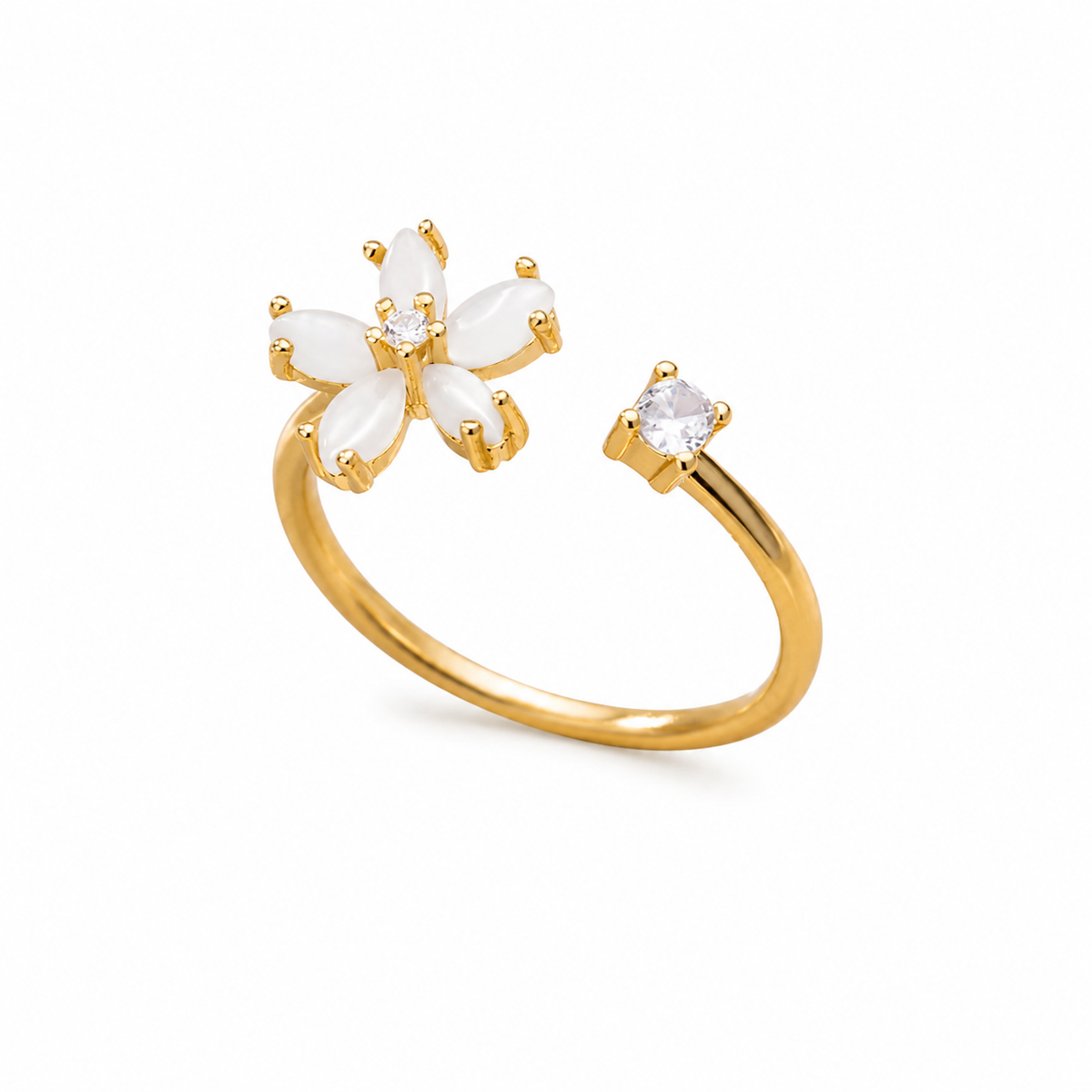 Evil Eye Zircon Ring