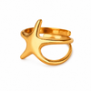 Evil Eye Dome Ring