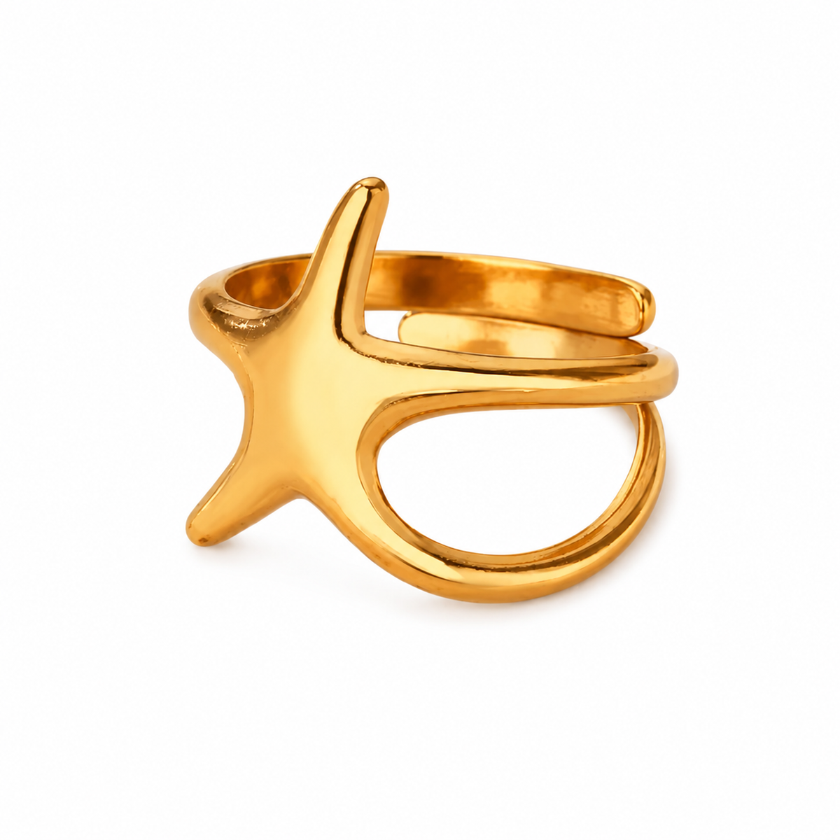 Evil Eye Dome Ring