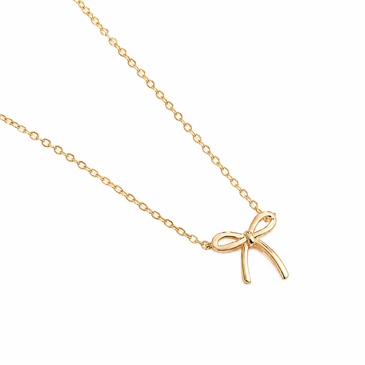 Bow Pendant Necklace