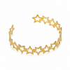 Floral Open Cuff Bracelet