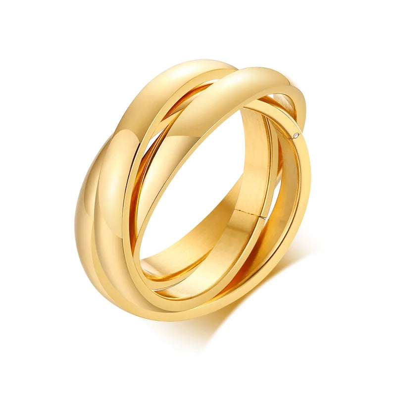 Triple Intertwined Ring