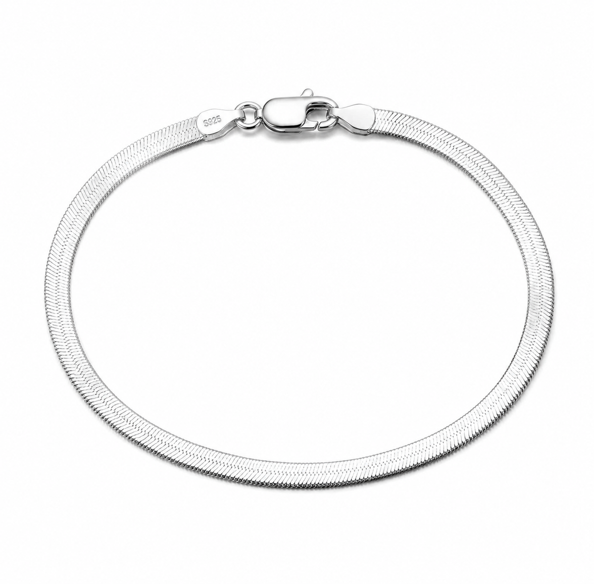 Silver Snake Chain Bracelet