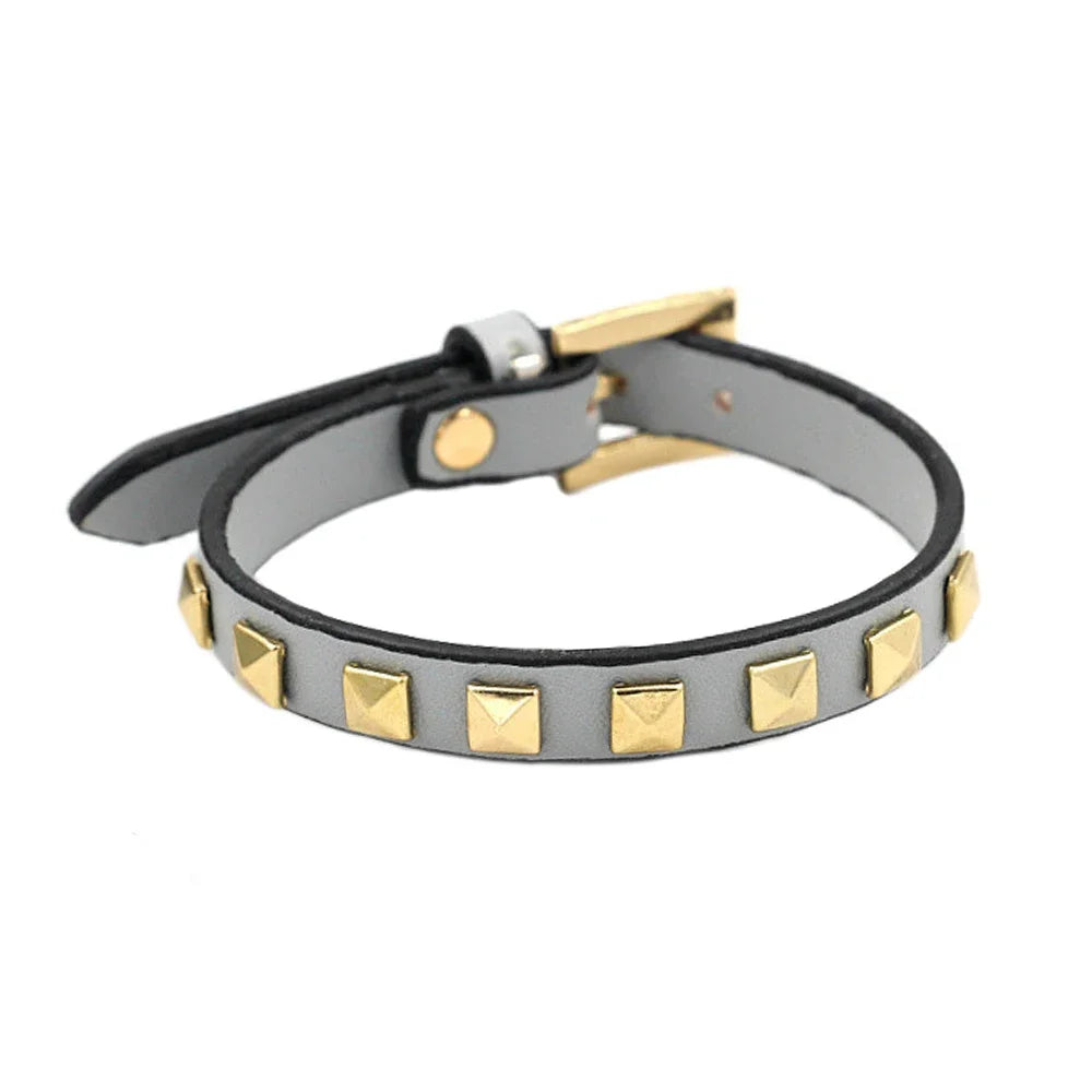 Riveted Leather Cuff