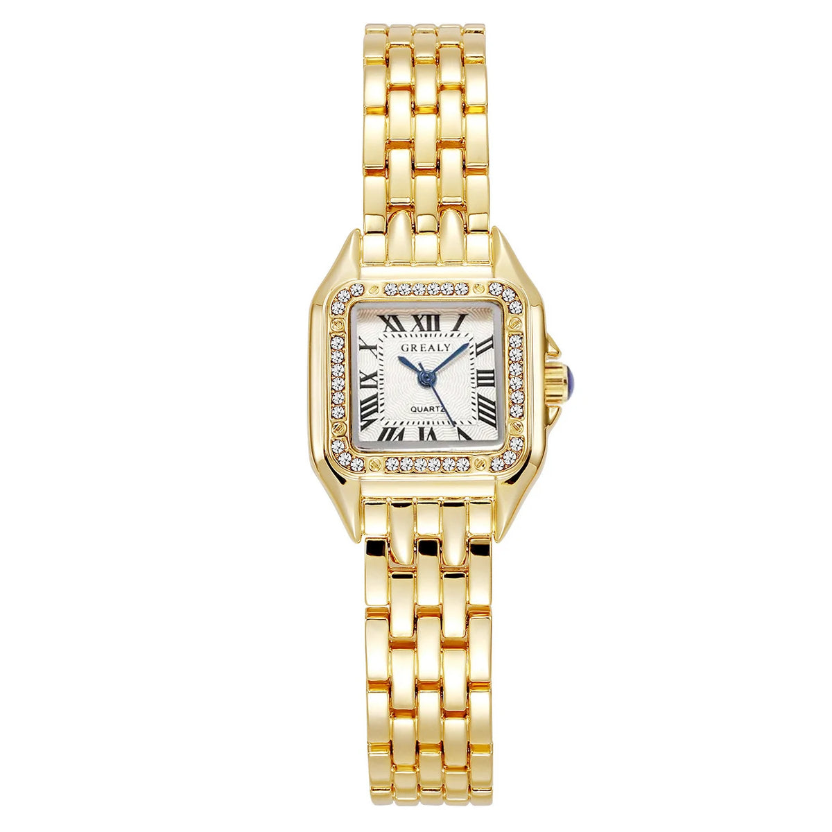 Square Crystal Watch