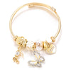 Charm Beaded Bangle
