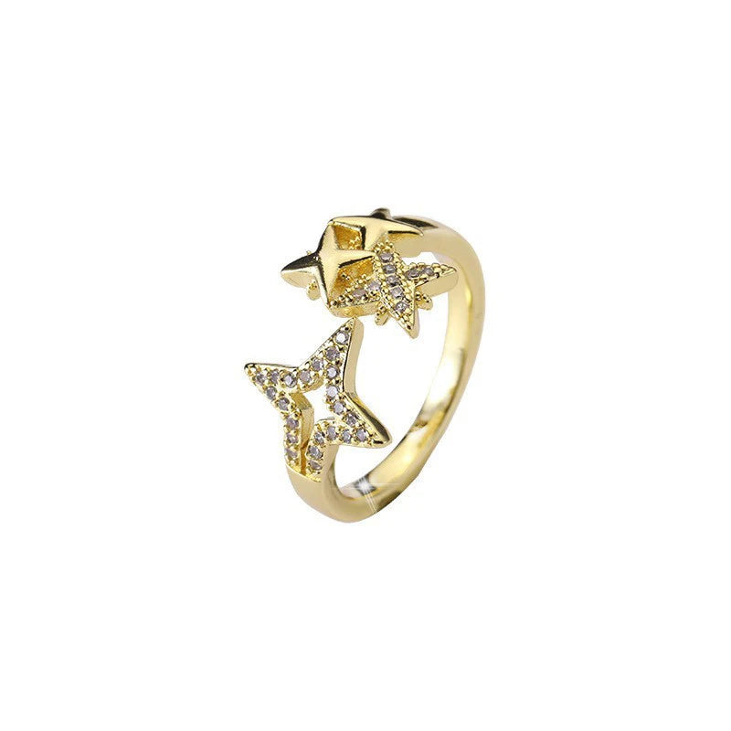 Zirconia Star Ring