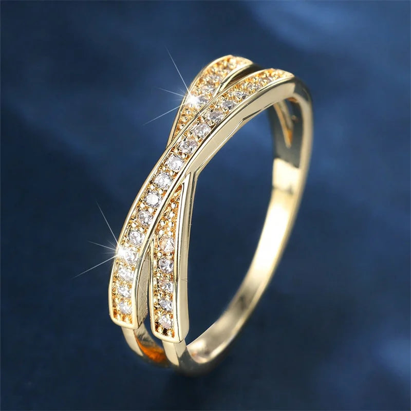 Stacking Zirconia Band Ring