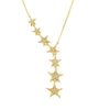 Crystal Stars Pendant Necklace