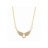 Collier Pendentif Ailes d'Ange