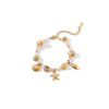 Coastal Shell Charm Bracelet