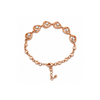Crystal Teardrop Link Bracelet