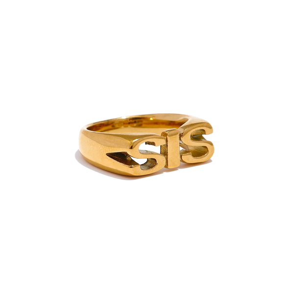 Family Letter Ring