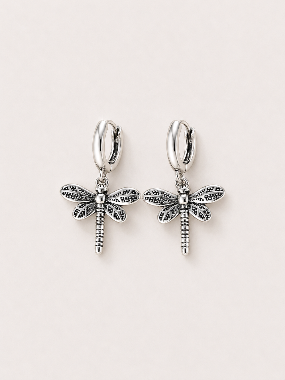 Tuva Earrings in Antique Silver